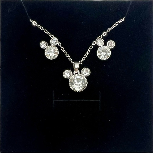Mickey Mouse Jewelry - Mikey Mouse Earrings and Necklace Set *Brand New*